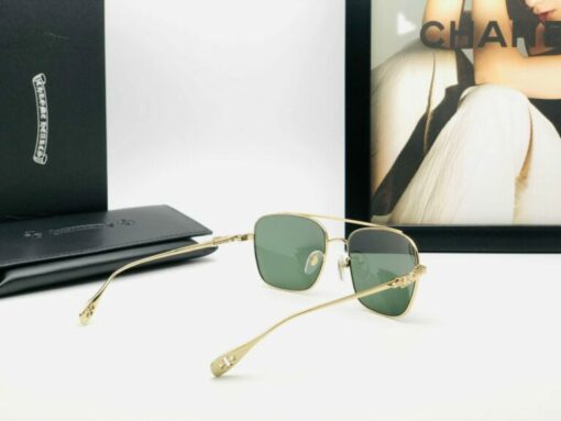 Chrome Hearts Sunglasses frame Stain VII Gold Plated 11