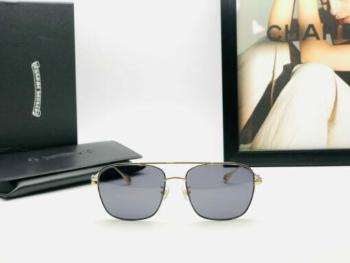 Chrome Hearts Sunglasses frame Stain VII Gold Plated 5
