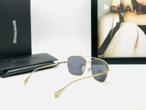 Chrome Hearts Sunglasses frame Stain VII Gold Plated 7