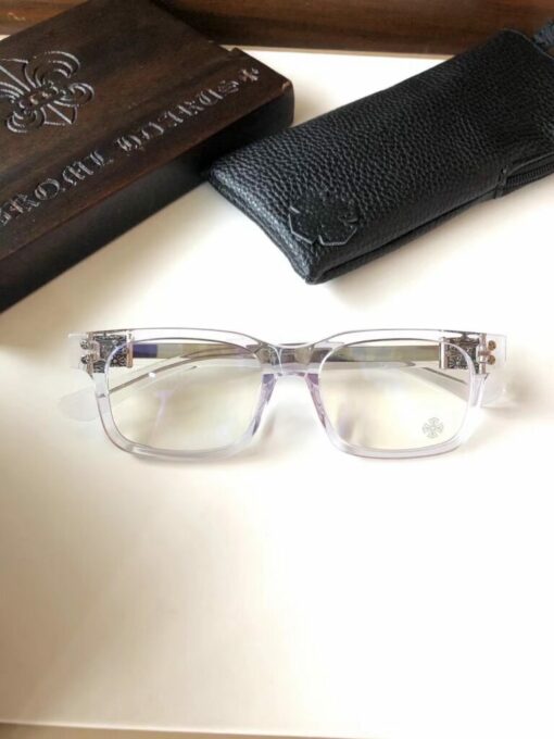 Chrome Hearts glasses Heyhackulate Crystal Silver 925 1