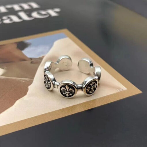 Chrome Hearts Ring 925 Silver CH 03 1