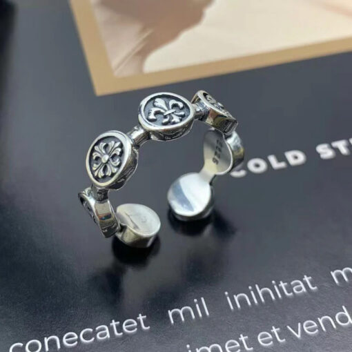 Chrome Hearts Ring 925 Silver CH 03