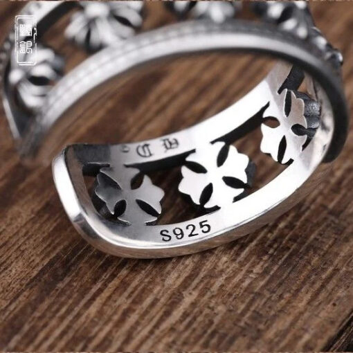 Chrome Hearts Ring 925 Silver CH 04 1 1