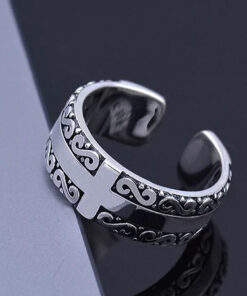 Chrome Hearts Ring Ancient Motifs 925 Silver