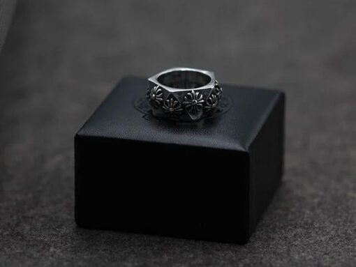 Chrome Hearts Ring Cubes 925 Silver 1