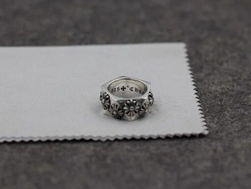Chrome Hearts Ring Cubes 925 Silver 2