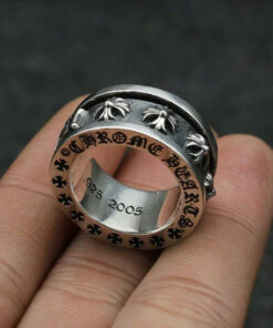 Chrome Hearts Ring Rotating 925 Silver