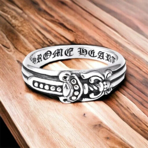 Chrome Hearts Ring 925 Silver CH 21 2