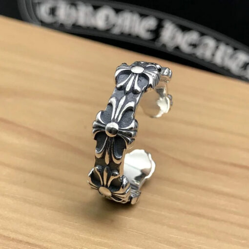 Chrome Hearts Ring 925 Silver CH 24 4