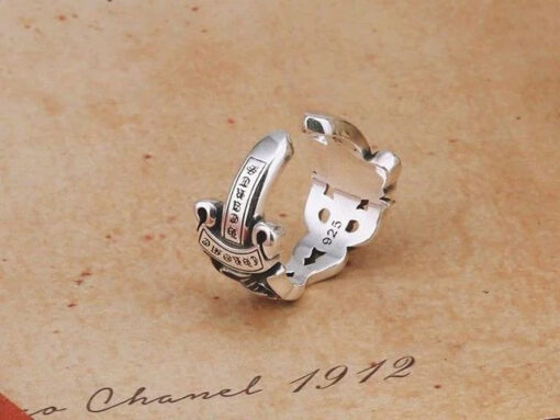 Chrome Hearts Ring Dagger 925 Silver CH 10 8